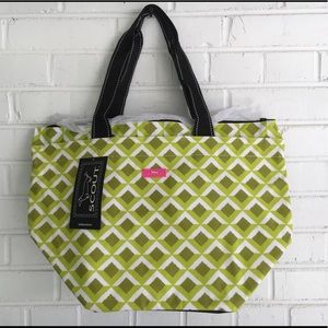 NWT Print Scout Daytripper Zip-Top Tote Bag